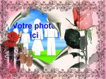 Modle de carte de voeux personnalisable d'amour - Saint-Valentin, rfrence CAmour003