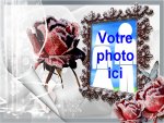 Modle de carte de voeux personnalisable d'amour - Saint-Valentin, rfrence CAmour005