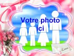 Modle de carte de voeux personnalisable d'amour - Saint-Valentin, rfrence CAmour006