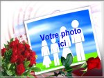 Modle de carte de voeux personnalisable d'amour - Saint-Valentin, rfrence CAmour012