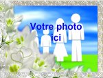 Modle de carte de voeux personnalisable d'amour - Saint-Valentin, rfrence CAmour018