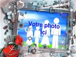 Modle de carte de voeux personnalisable d'amour - Saint-Valentin, rfrence CAmour024