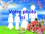 Modle de carte de voeux personnalisable d'amour - Saint-Valentin, rfrence CAmour030