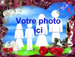 Modle de carte de voeux personnalisable d'amour - Saint-Valentin, rfrence CAmour070