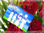 Modle de carte d'anniversaire personnalisable, rfrence CAnniv005