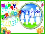 Modle de carte d'anniversaire personnalisable, rfrence CAnniv012