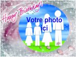 Modle de carte d'anniversaire personnalisable, rfrence CAnniv015