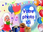 Modle de carte d'anniversaire personnalisable, rfrence CAnniv017