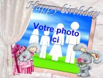 Modle de carte d'anniversaire personnalisable, rfrence CAnniv018