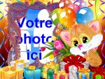 Modle de carte d'anniversaire personnalisable, rfrence CAnniv028