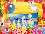 Modle de carte d'anniversaire personnalisable, rfrence CAnniv032