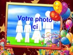 Modle de carte d'anniversaire personnalisable, rfrence CAnniv037