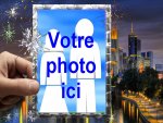 Modle de carte de voeux personnalisable, rfrence CDiver010