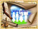 Modle de carte de voeux personnalisable, rfrence CDiver015