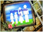 Modle de carte de voeux personnalisable, rfrence CDiver019