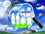 Modle de carte de voeux personnalisable, rfrence CDiver023