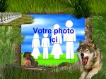 Modle de carte de voeux personnalisable, rfrence CDiver038