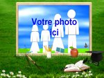 Modle de carte de voeux personnalisable de vacances, rfrence CEtezz025