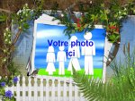 Modle de carte de voeux personnalisable de vacances, rfrence CEtezz030