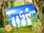 Modle de carte de voeux personnalisable de vacances, rfrence CEtezz036