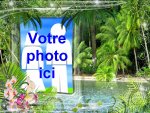 Modle de carte de voeux personnalisable de vacances, rfrence CEtezz038