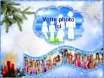 Modle de carte de Noel - nouvel an - bonne anne, rfrence CNoelz004