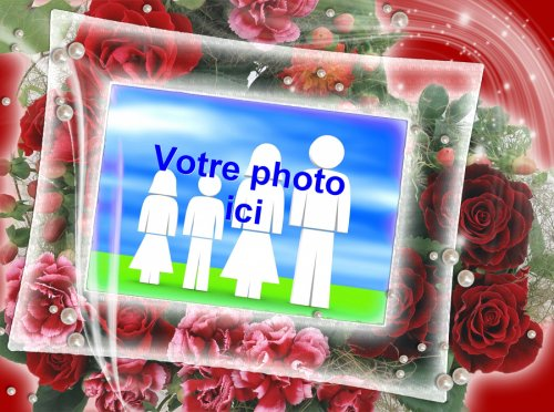 Carte de voeux personnalisable de Saint Valentin